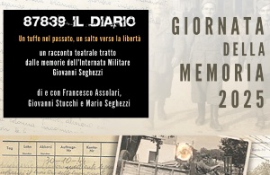 Giornata della Memoria 2025 Spettacolo teatrale: "87839 - Il Diario"