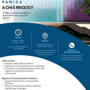 Sportello Lavoro e Assistenti Familiari