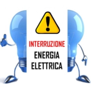 Avviso interruzione energia elettrica