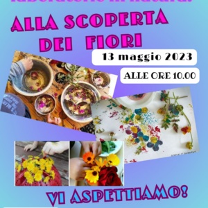 LABORATORIO IN NATURA: ALLA SCOPERTA DEI FIORI