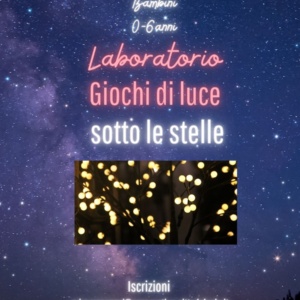 Laboratorio sotto le stelle