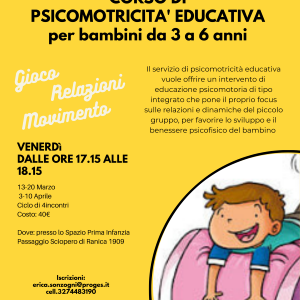 Corso di psicomotricità educativa