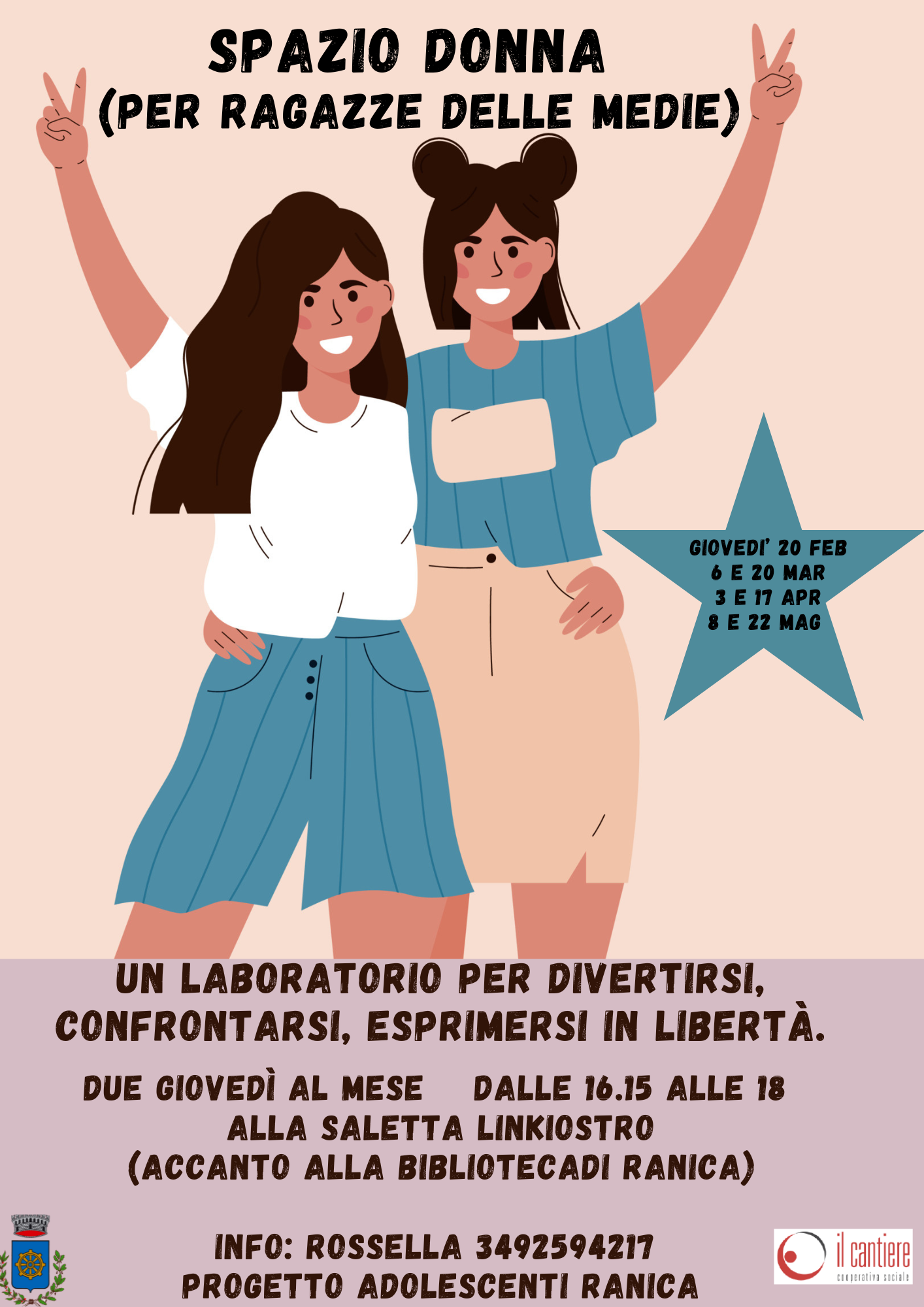 immagine Spazio donna (per ragazze delle medie)