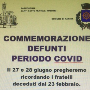 Commemorazione defunti periodo Covid