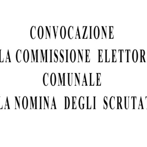Convocazione nomina scrutatori
