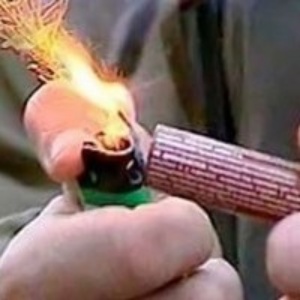 Non utilizzare petardi nel centro abitato