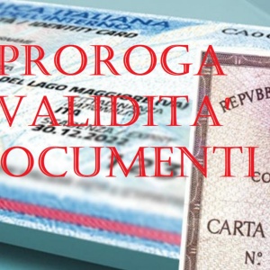 Proroga validità documenti scaduti