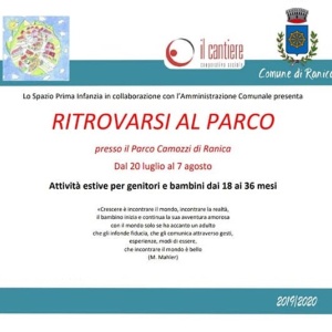 Ritrovarsi al parco 