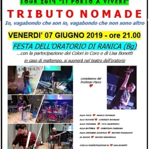 CONCERTO TRIBUTO NOMADI