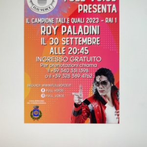 FULL VOICE PRESENTA IL CAMPIONE TALI E QUALI 2023 - RAI 1 ROY PALADINI (TRIBUTO M. JACKSON)